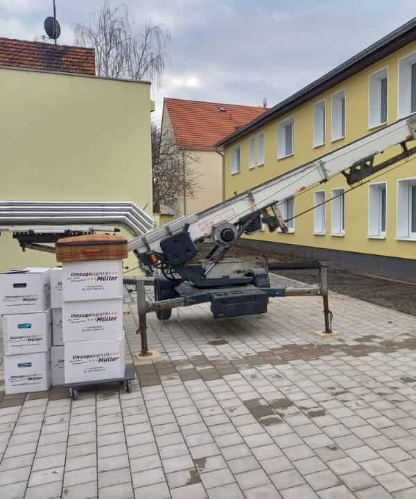 Pflegekassen Umzug mit Möbellift in Wolfsburg