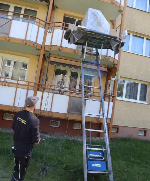 Pflegekassen Umzug mit Möbellift Wolfsburg